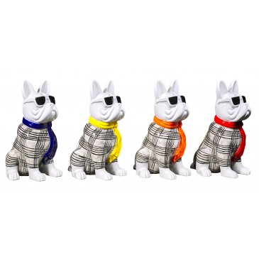 D255 set de 4 chiens Mini Karl