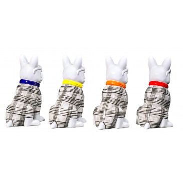 D255 set de 4 chiens Mini Karl