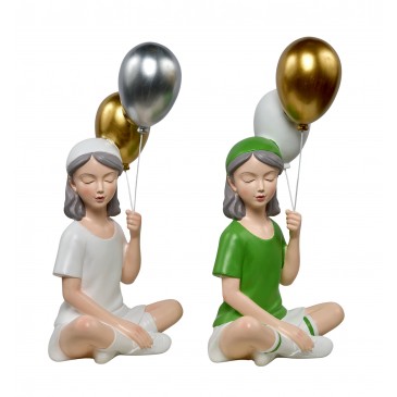 15S 058/1 Girls Balloon...