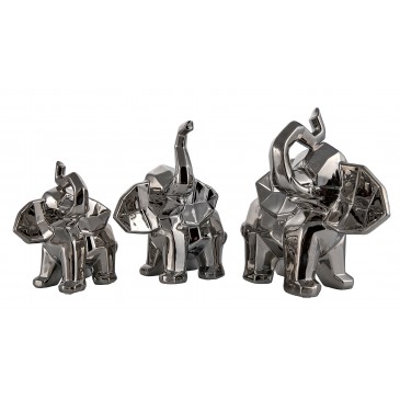 21 025 set de 3 éléphants