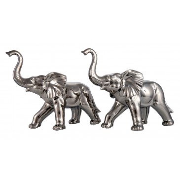 1745 set de 2 éléphants