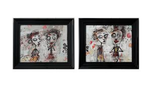 6779/80/P Chimères 50*60 Set