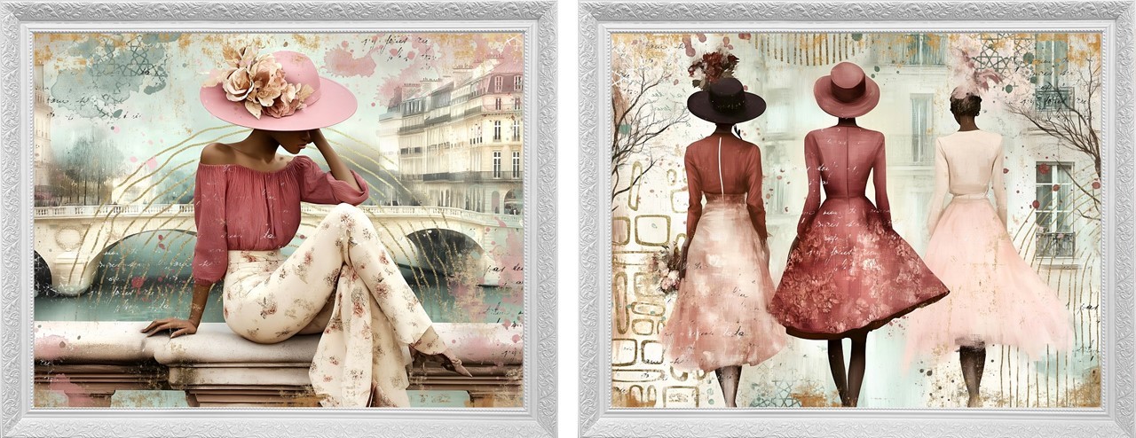 MF45/46 Allures Parisiennes 50*60 cm